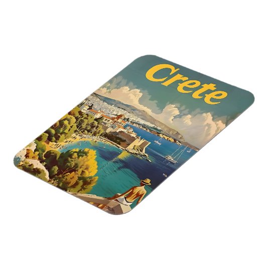 Kreta Vintage Magneet (Linkerzijde)