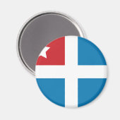 Kretenzische Staat, Griekenland Magneet (Voorkant / Achterkant)