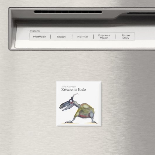 Kretures in Kraks magneet... Magneet (Insitu (Vaatwasser))