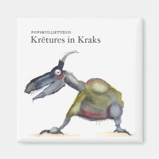 Kretures in Kraks magneet... Magneet (Voorkant)