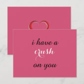 Kreuk op je kaart (Voorkant / Achterkant)