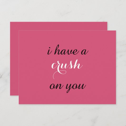 Kreuk op je kaart (Voorkant / Achterkant)