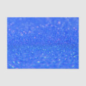 Kreukblauw Glitter Design Tissue Paper Tissuepapier (Voorkant)