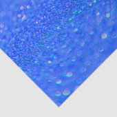 Kreukblauw Glitter Design Tissue Paper Tissuepapier (Detail)