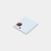 Kreukboei met kerstcadeautjes post-it® notes (Schuin)