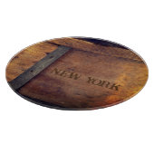 Kreukbord met New York Stamped Cheese Hoop Snijplank (Hoek)