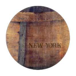 Kreukbord met New York Stamped Cheese Hoop Snijplank