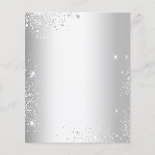 Kreukdoornige zilversparrenuitnodiging (Achterkant)