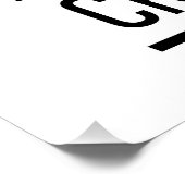 Kreukelen. Motivatie tekst | hagedis Perfect Poster (Hoek)