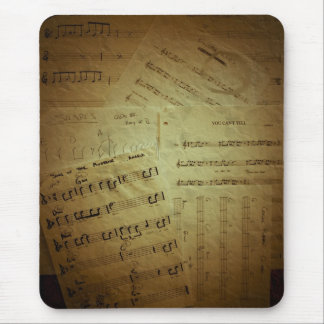 Kreukelmuziekbladen Muismat