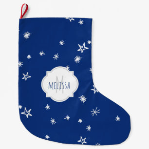 Kreukelstars Monogram kerststaart Grote Kerstsok