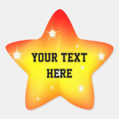 Kreukelster Ster Sticker (Voorkant)