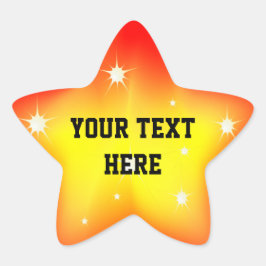 Kreukelster Ster Sticker