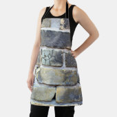 Kreuken en grijze wand schort (Insitu)