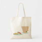 Kreuken en thee tote bag (Voorkant)