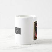 Kreuken! Gewoon zwart Koffiemok (Center)