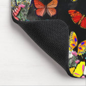 Kreuken in Butterflies - Tux Kitty Cat Muismat (Hoek)