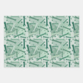 Kreuken, moeren en bouten inpakpapier vel (Voorkant 3)