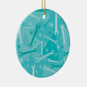 Kreuken, moeren en bouten keramisch ornament (Rechts)