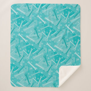 Kreuken, moeren en bouten sherpa deken