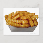 Kreukgesneden friet briefkaart (Voorkant)