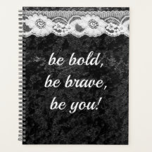 Kreukgewalst loopgraaf Glam Jewelry Planner BW