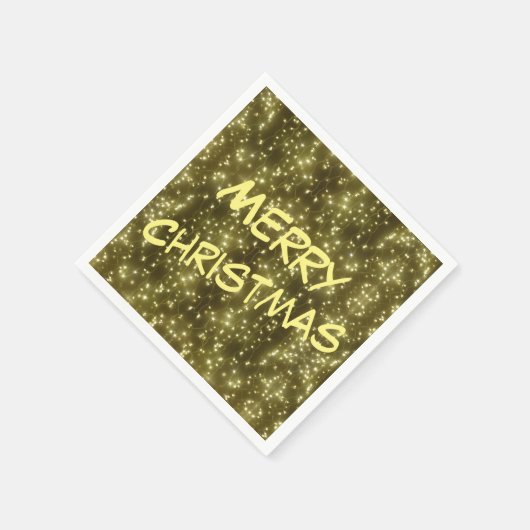 Kreukgulden kerstpapier servet (Hoek)