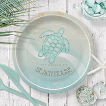 Kreukhuis Nautical Turtle Aqua Blue ID623