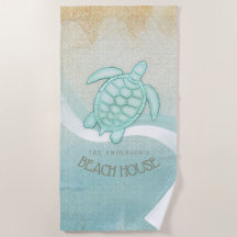 Kreukhuis Nautical Turtle Aqua Blue ID623