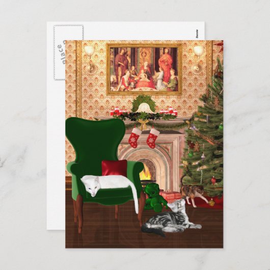 Kreukkatje Feestdagenkaart (Voorkant / Achterkant)