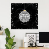 Kreukkerkerst Bauble Poster (Thuiskantoor)