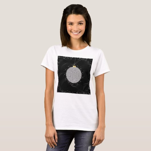 Kreukkerkerst Bauble T-shirt (Voorkant volledig)