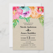 Kreukkleurig floral droog - fijn - moderne kraft kaart (Voorkant)