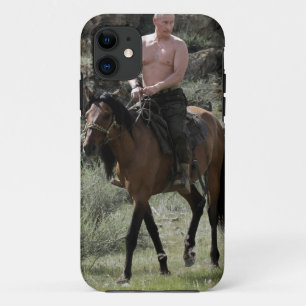 Kreukloze Poetin haalt een paard uit Case-Mate iPhone Case