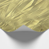 Kreukpapier met goudhoudende kerstinslag voor kers cadeaupapier (Hoek)