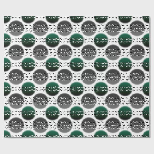 Kreukpapier voor kerstgerechten cadeaupapier (Vlak)