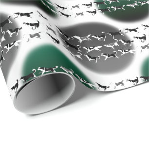 Kreukpapier voor kerstgerechten cadeaupapier