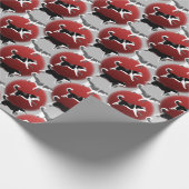 Kreukpapier voor kerstgerechten cadeaupapier (Hoek)