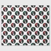 Kreukpapier voor kerstgerechten cadeaupapier (Vlak)