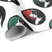 Kreukpapier voor kerstgerechten cadeaupapier (Rol Hoek)