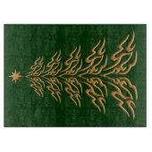 Kreukprikbord voor kerstbomen snijplank (Voorkant)