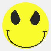 Kreukschotel Ronde Sticker (Voorkant)