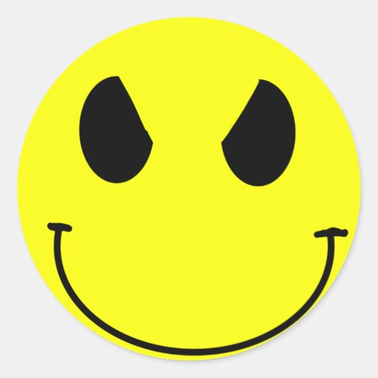 Kreukschotel Ronde Sticker (Voorkant)