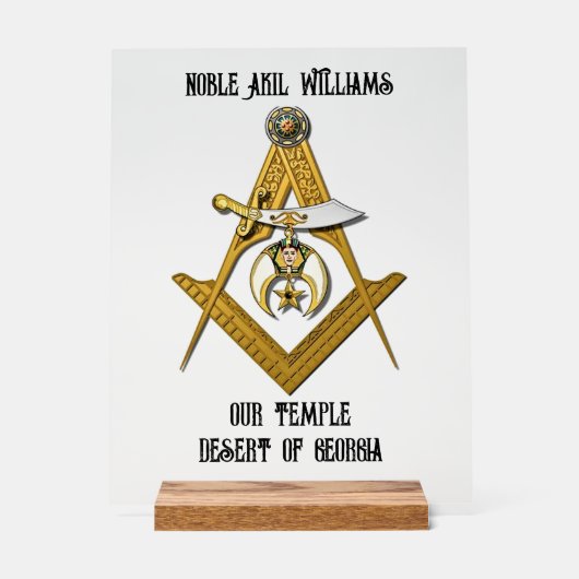 Kreukstoffen Acryl Bord (Voorkant)