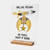 Kreukstoffen Acryl Bord (Hoek)