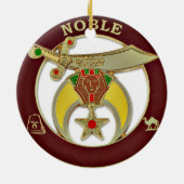 Kreukstoffen Keramisch Ornament (Achterkant)