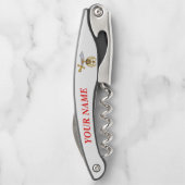 Kreukstoffen Kurkentrekker (Achterkant)