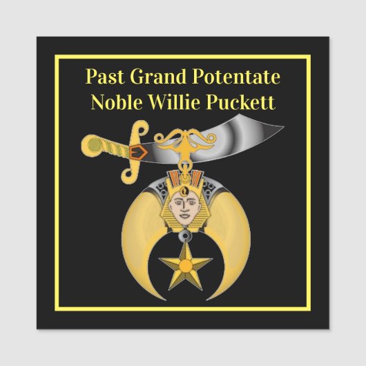 Kreukstoffen Naamplaatje (Voorkant)