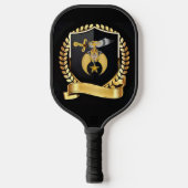 Kreukstoffen Pickleball Paddle (Voorkant)