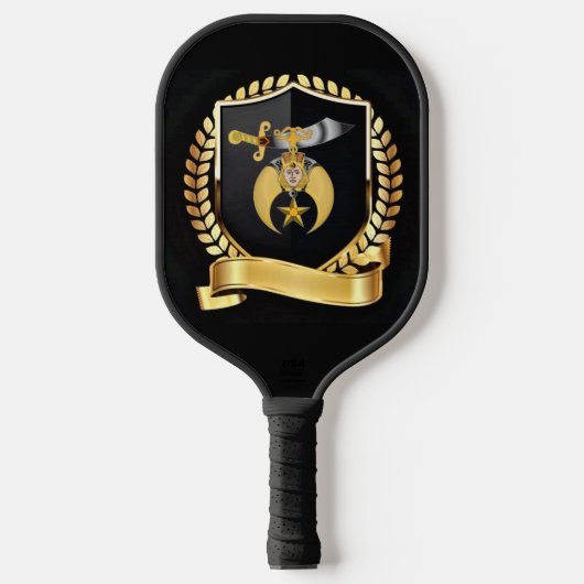 Kreukstoffen Pickleball Paddle (Voorkant)